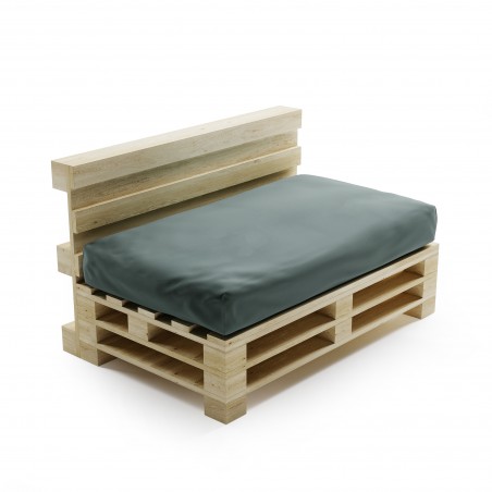 Housse Coussin Palette Déhoussable  Assise 120 x 80 cm