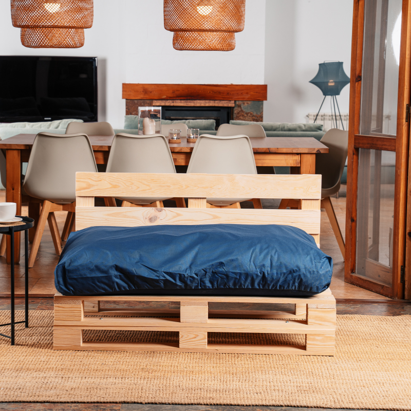 Coussin Palette Déhoussable Imperméable Assise 120x80 cm