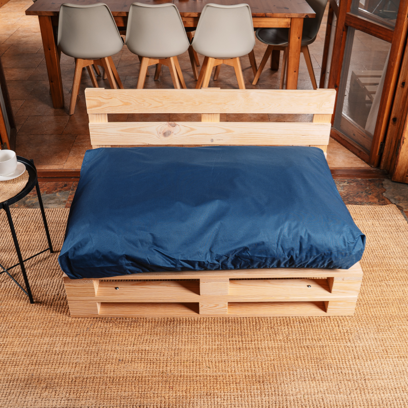 Coussin Palette Déhoussable Imperméable Assise 120x80 cm