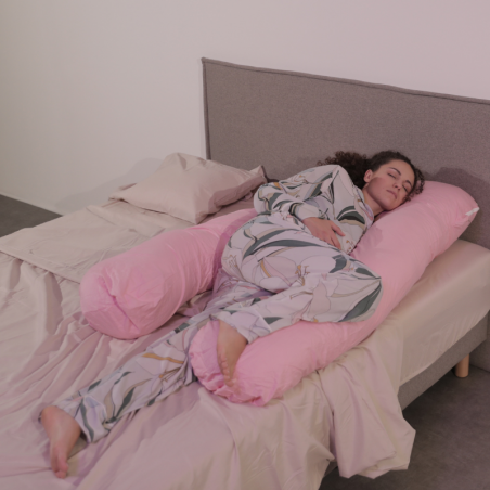Housse Coussin de Grossesse Coton 140x80 cm