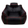 Pouf gaming en similicuir 100x110 cm