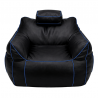 Pouf gaming en similicuir 100x110 cm