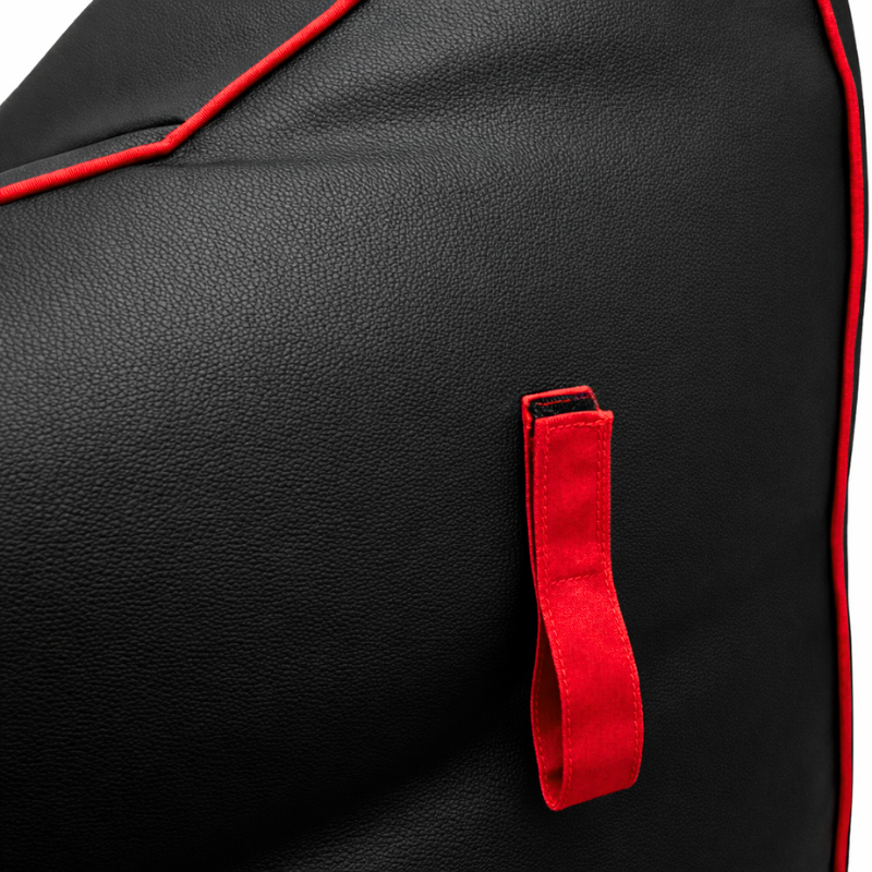 Pouf gaming et repose-pieds en similicuir