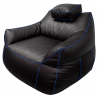 Pouf gaming et repose-pieds en similicuir