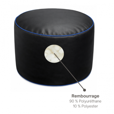 repose-pieds gaming en similicuir