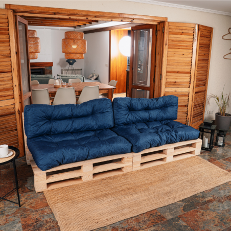 coussin palette lot x2