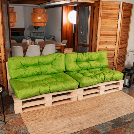 coussin palette lot x2