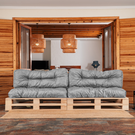 coussin palette lot x2