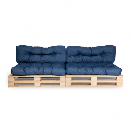 coussin palette lot x2