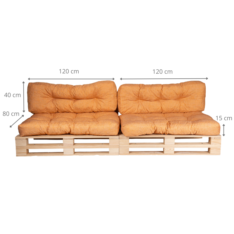 coussin palette dimensions
