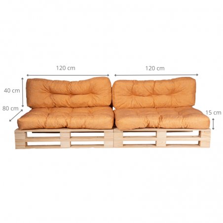 coussin palette dimensions