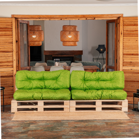 coussin palette lot x2