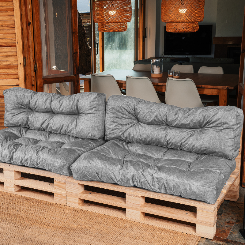 coussin palette lot x2