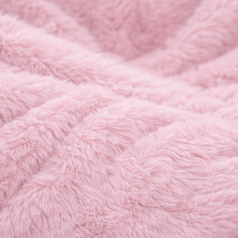 détails fausse fourrure