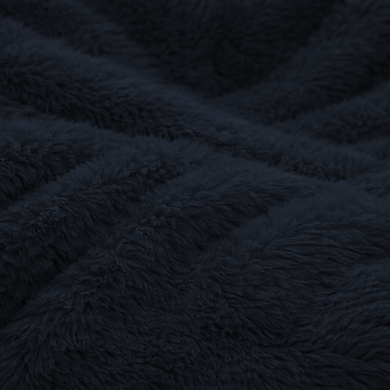 détails fausse fourrure