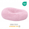 pouf long géant en fausse fourrure certifié Oeko-Tex