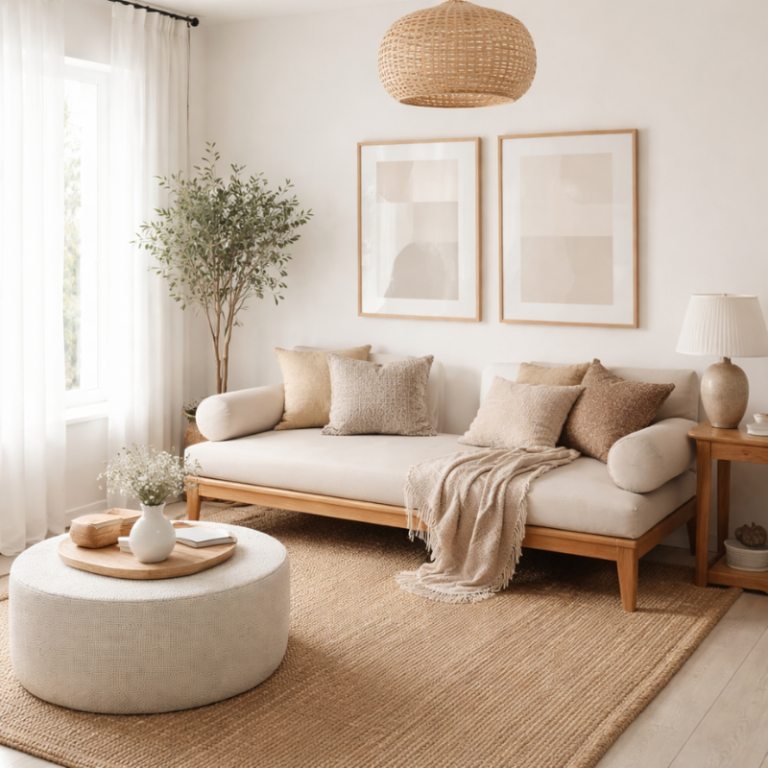 Daybed dans un salon